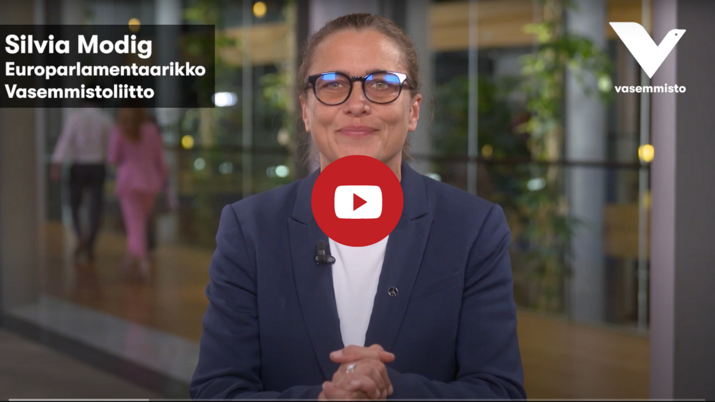 Terveisiä Strasbourgin täysistunnosta -videon kuvakaappaus